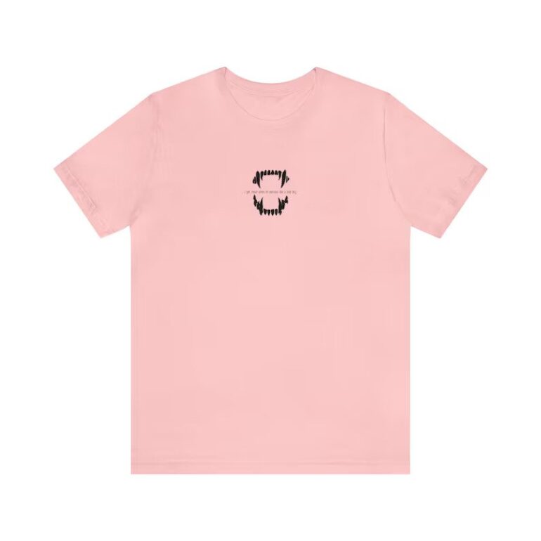 mitski quote t-shirt Pink